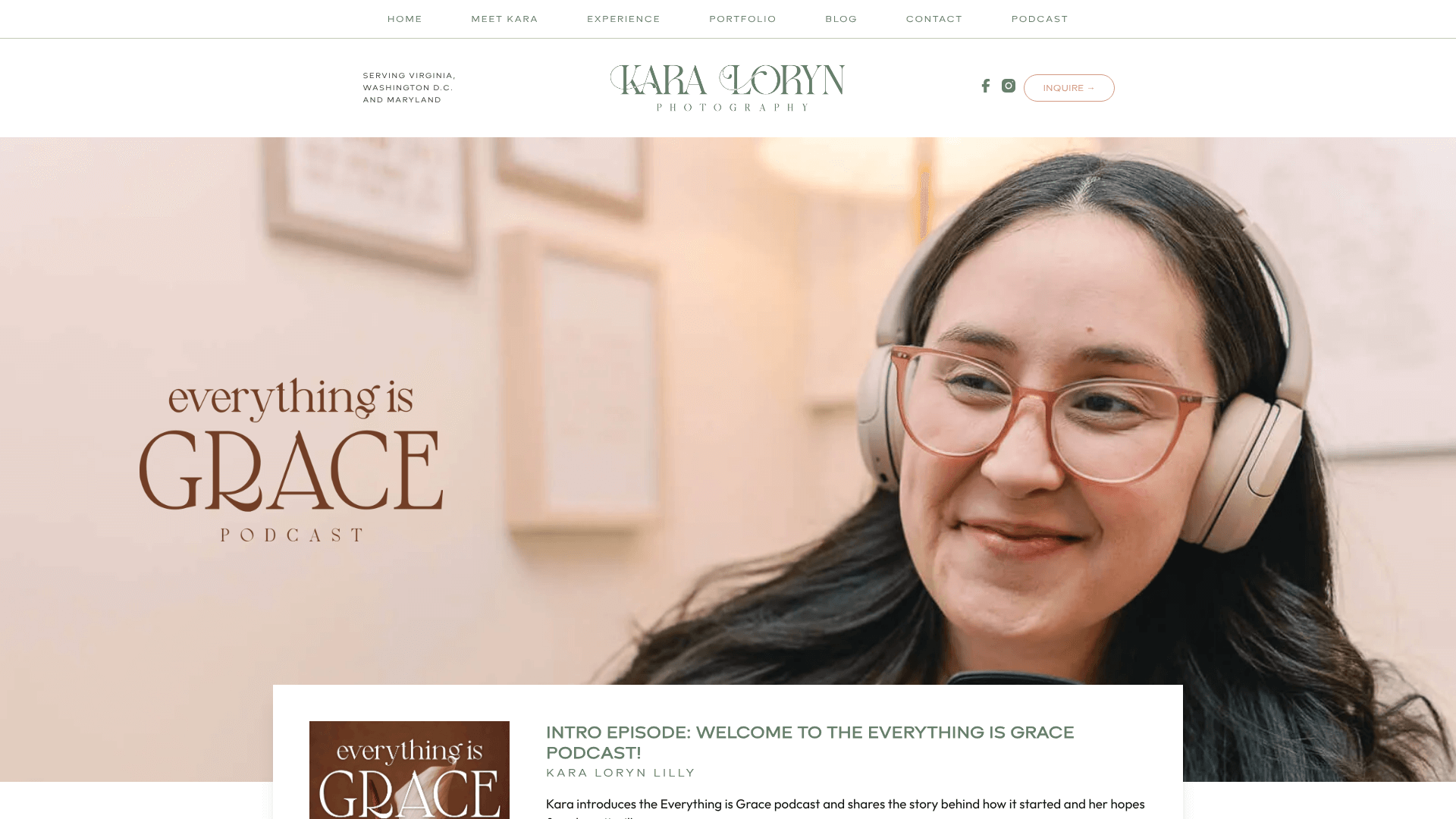 Podcast Website Launch