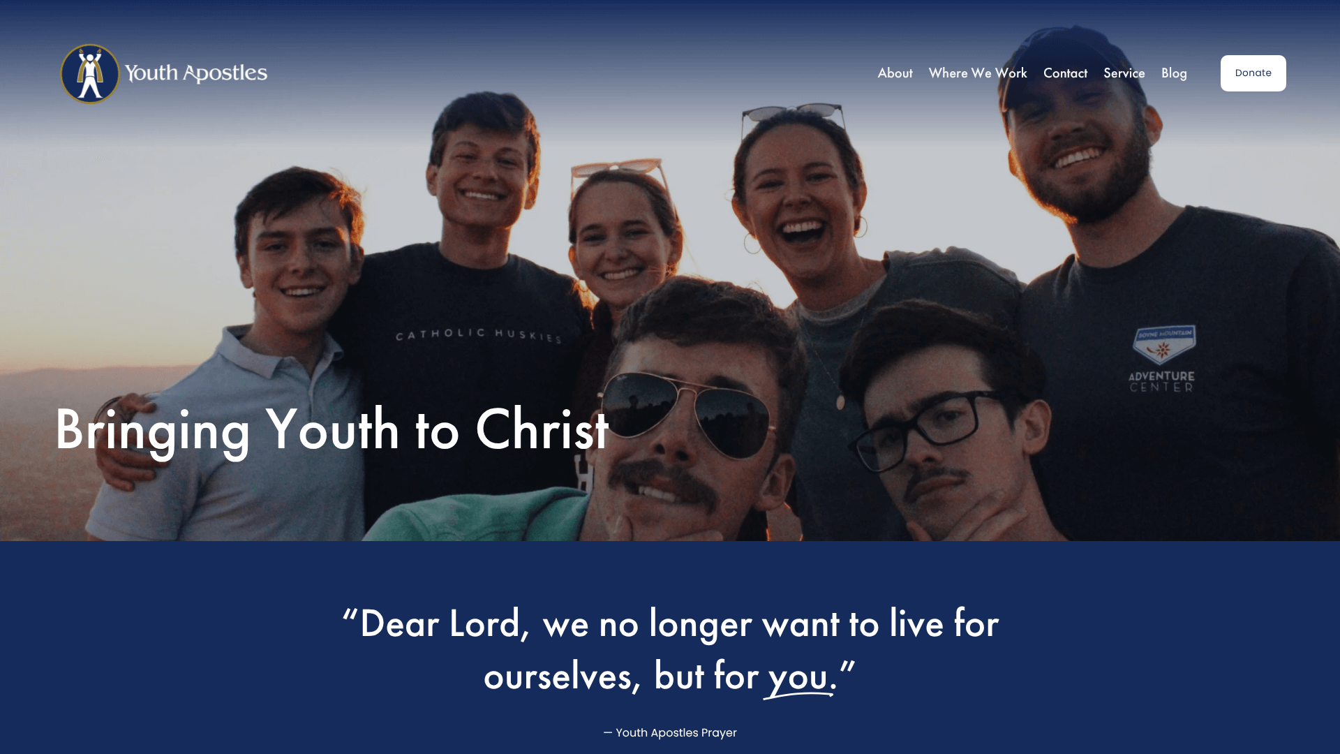 Non-Profit Website UI/UX Refresh